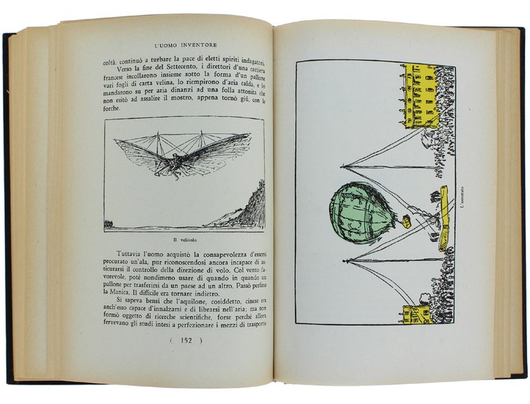 L'UOMO INVENTORE (Storia delle Invenzioni). Rilegato