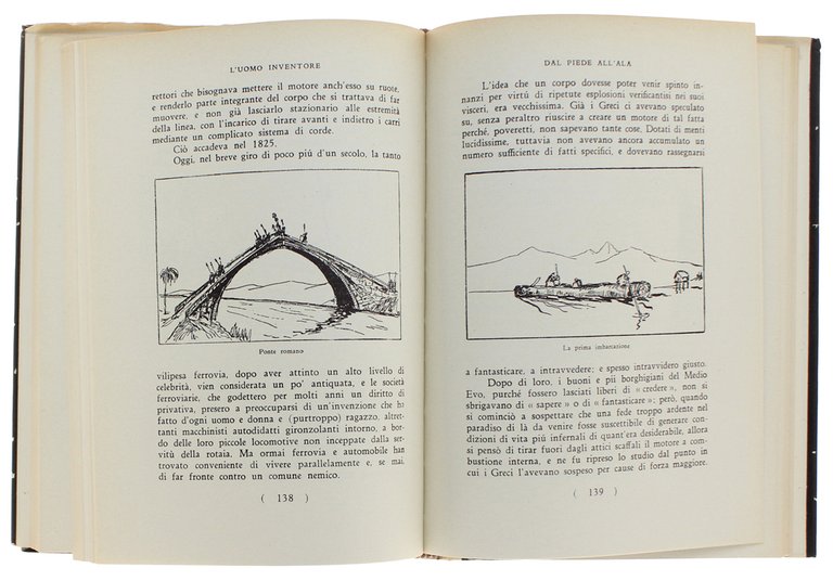 L'UOMO INVENTORE (Storia delle Invenzioni). Rilegato
