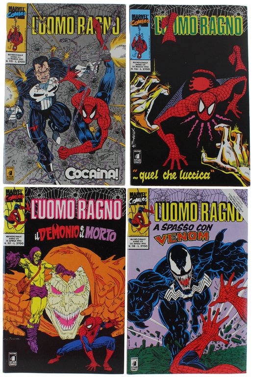 L'UOMO RAGNO. ANNATA COMPLETA 1993 : Lotto di 24 albi, … | Immagine Gallery 7