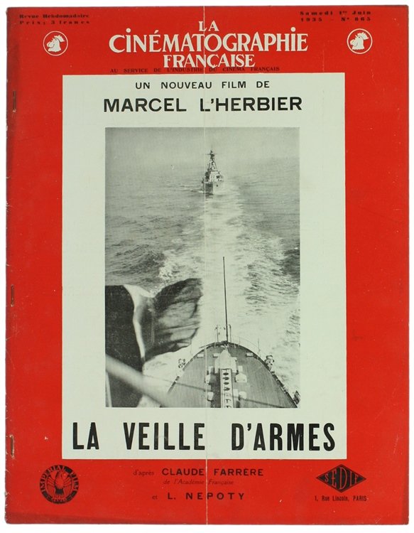 LA CINEMATOGRAPHIE FRANÇAISE - N° 865.