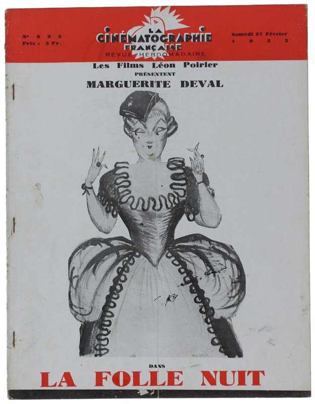 LA CINEMATOGRAPHIE FRANÇAISE N° 695 (complet)