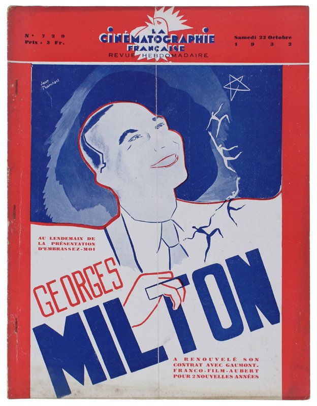 LA CINEMATOGRAPHIE FRANÇAISE N° 729. (complet)