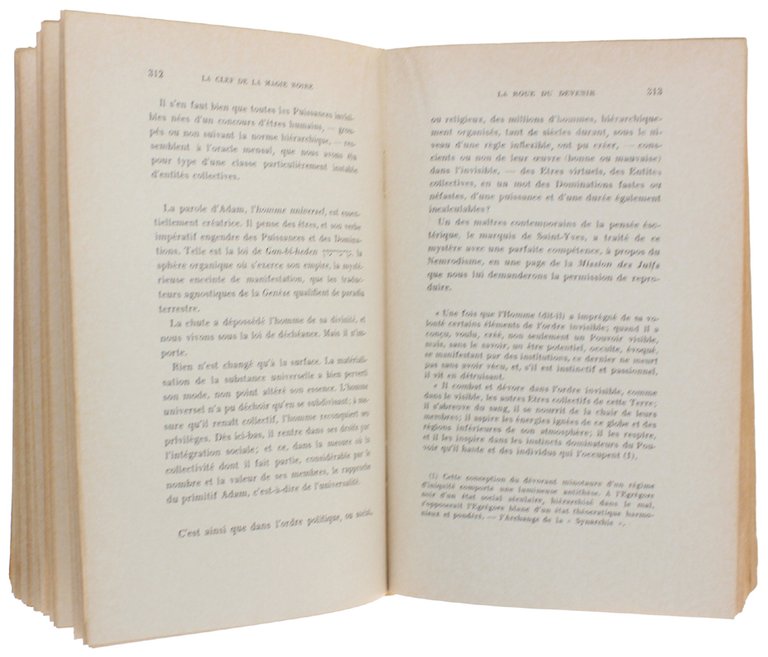 LA CLEF DE LA MAGIE NOIRE. Essais de Sciences Maudites. …