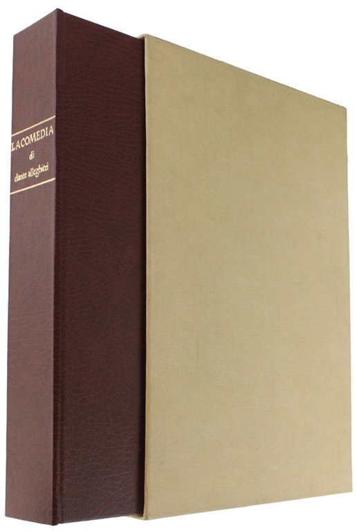 LA COMEDIA di Dante Alleghieri. Facsimile dell'esemplare della prima edizione …