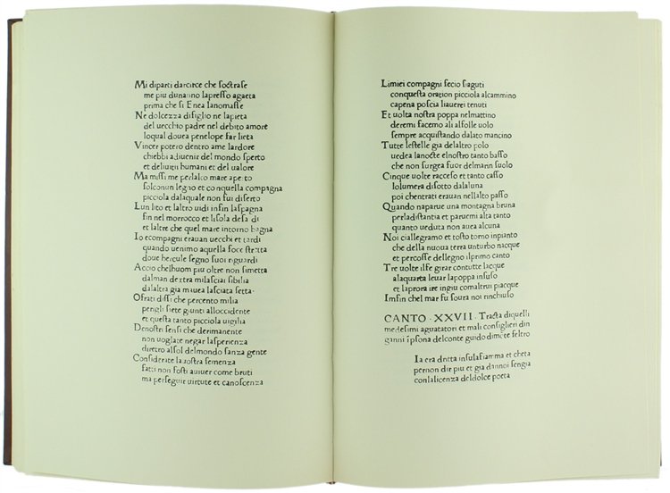 LA COMEDIA di Dante Alleghieri. Facsimile dell'esemplare della prima edizione …