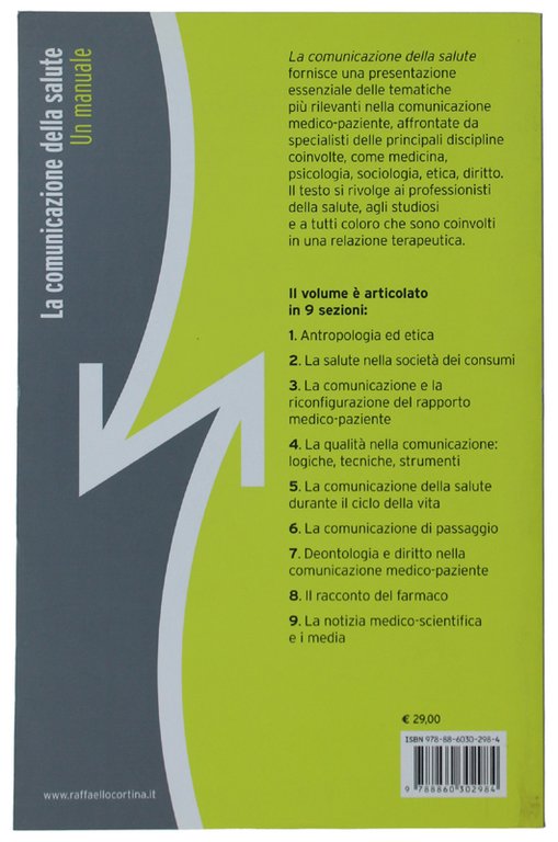 LA COMUNICAZIONE DELLA SALUTE. Un manuale - a cura della …
