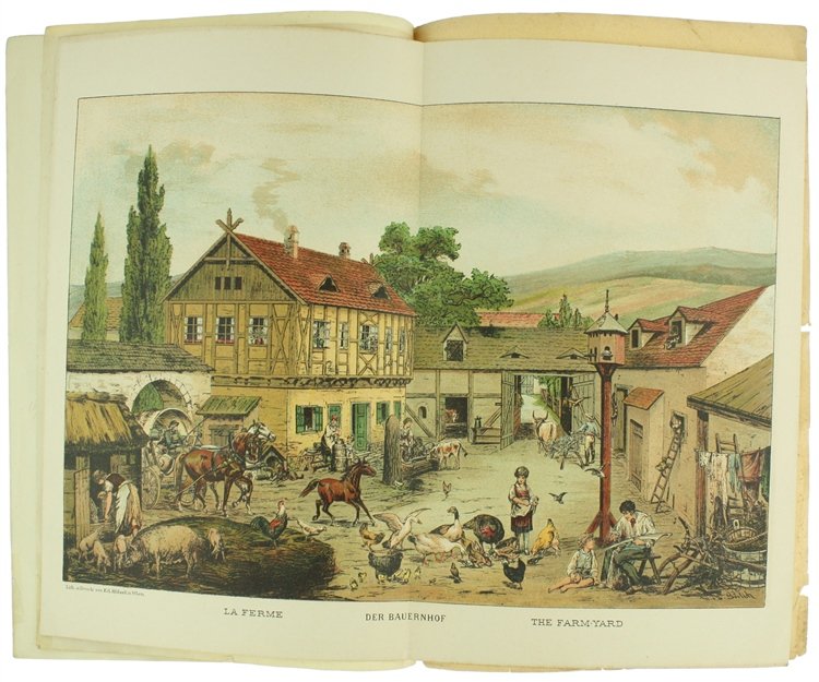 LA FERME. Conversations Françaises sur les Tableaux d'Ed.Hoelzel. Volume N. …