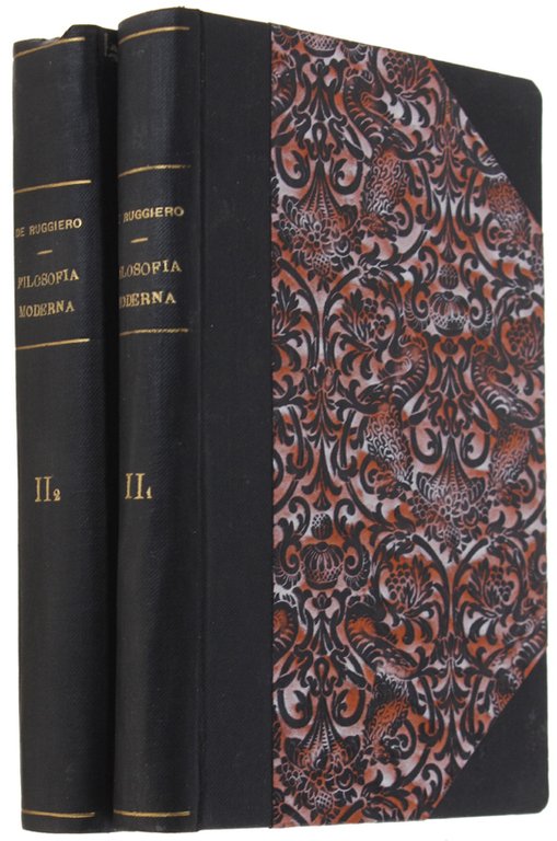 LA FILOSOFIA MODERNA. Vol. II in 2 tomi: L'ETA' DELL'ILLUMINISMO …