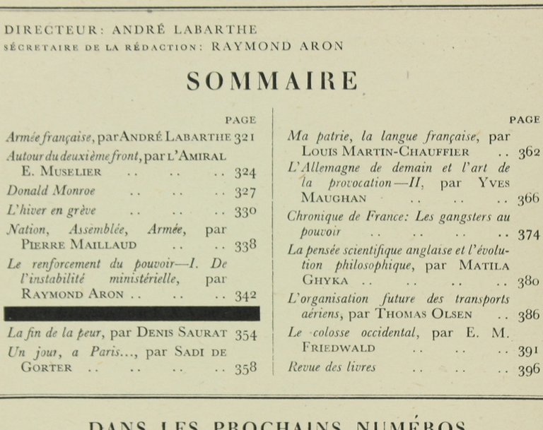 LA FRANCE LIBRE. Vol. VII, No. 41- 15 mars 1944