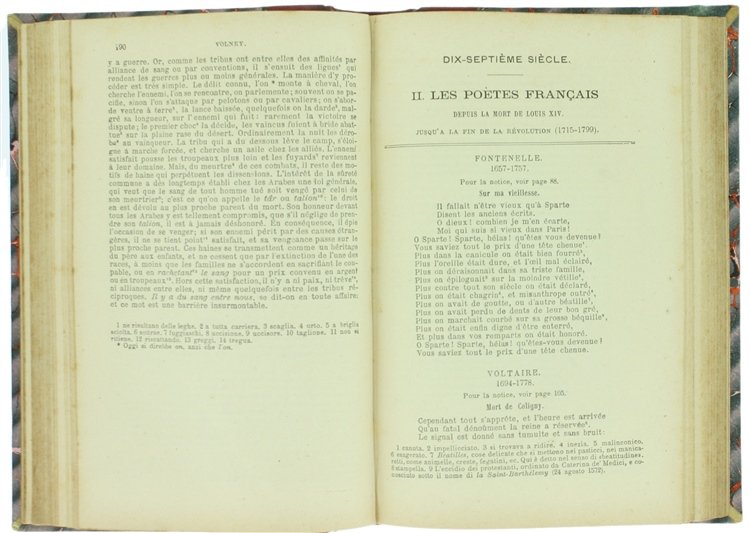 LA FRANCE LITTERAIRE. Morceaux choisis des principaux écrivains français depuis …