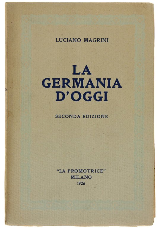 LA GERMANIA D'OGGI [freschissimo]
