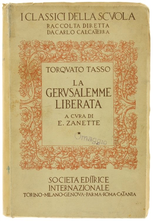 LA GERUSALEMME LIBERATA. A cura di E.Zanette. | Immagine Gallery 2