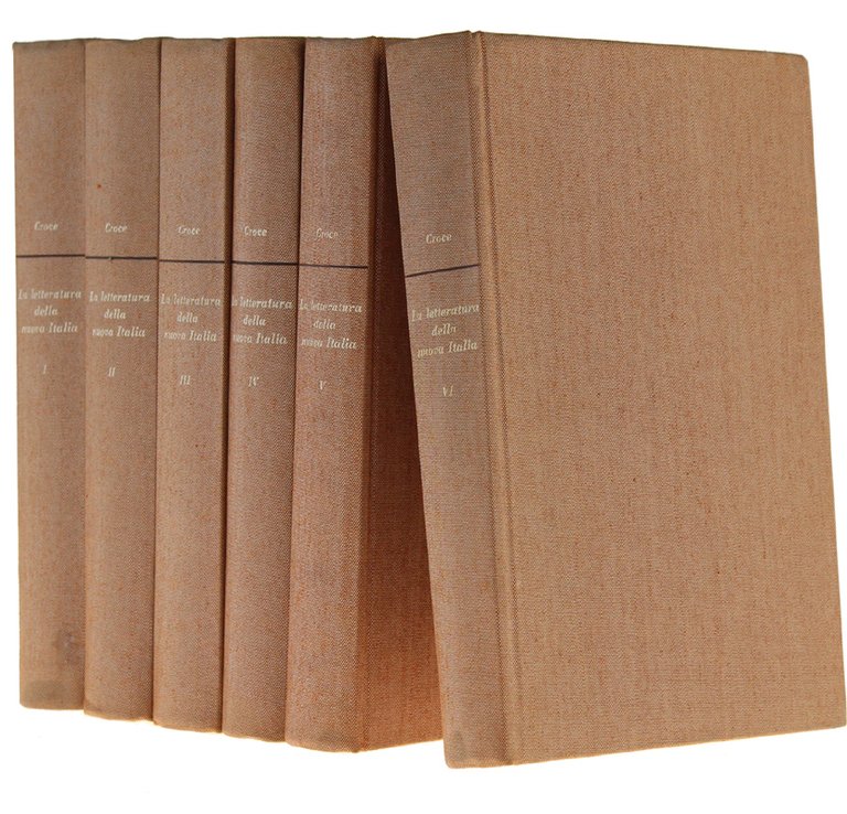 LA LETTERATURA DELLA NUOVA ITALIA. Saggi critici. [opera completa]