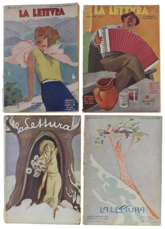 LA LETTURA - Offerta di 4 numeri: 1923 n. 9 …
