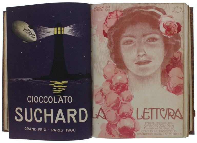 LA LETTURA. Annata 1911 completa - Rivista mensile del Corriere …