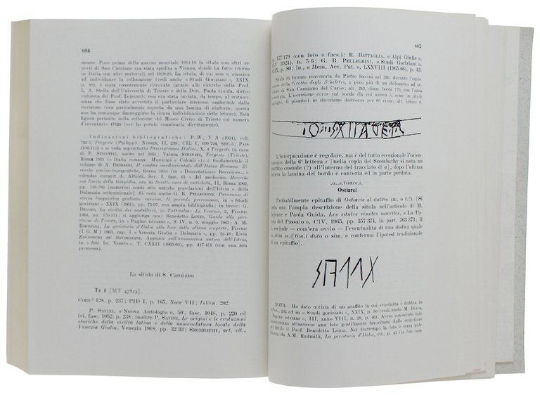 LA LINGUA VENETICA. Volume I: Le iscrizioni - Volume II: …