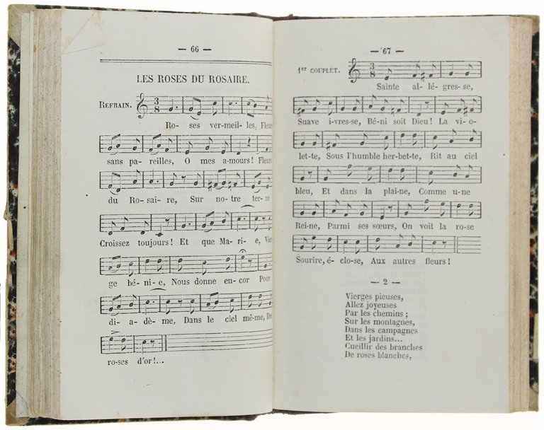 LA LYRE MYSTIQUE. NOUVEAUX CANTIQUES SUR LE SAINT ROSAIRE ET …