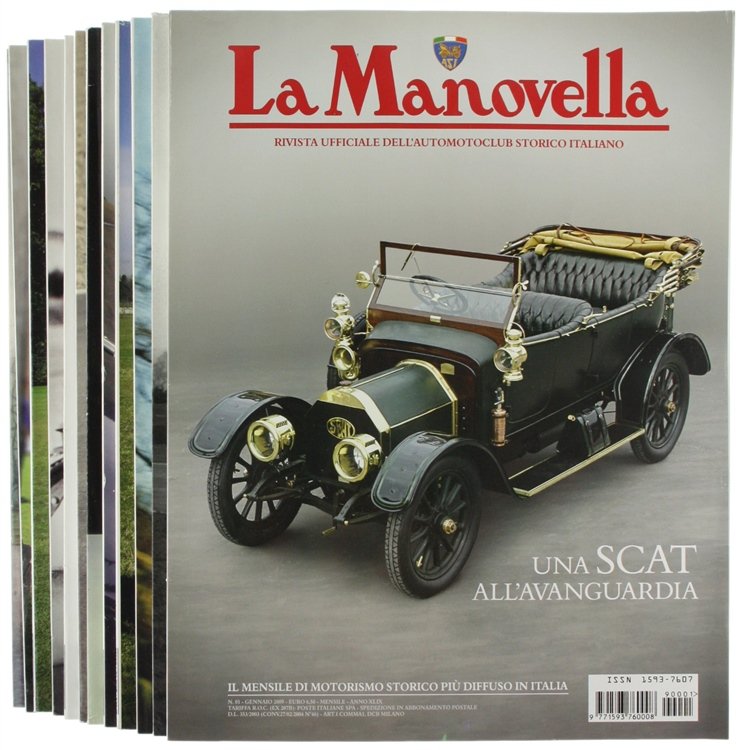 LA MANOVELLA. Annata completa 2009. Rivista ufficiale dell'Automotoclub Storico Italiano. | Immagine Gallery 2