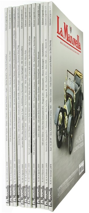 LA MANOVELLA. Annata completa 2009. Rivista ufficiale dell'Automotoclub Storico Italiano. | Immagine Gallery 5