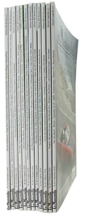 LA MANOVELLA. Annata completa 2010, Rivista ufficiale dell'Automotoclub Storico Italiano. | Immagine Gallery 4