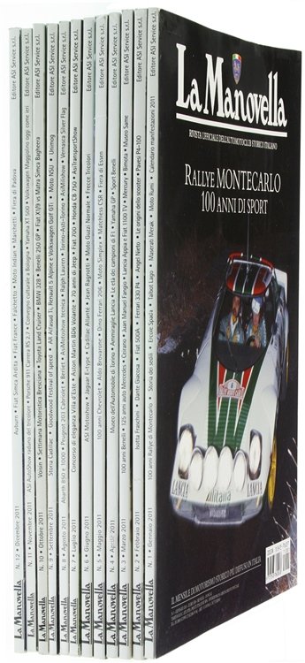 LA MANOVELLA. Annata completa 2011. Rivista ufficiale dell'Automotoclub Storico Italiano.