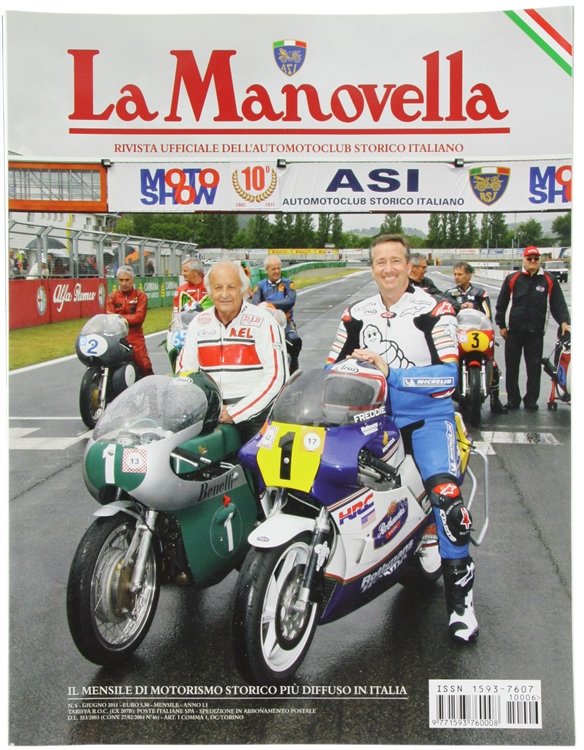 LA MANOVELLA. Annata completa 2011. Rivista ufficiale dell'Automotoclub Storico Italiano.