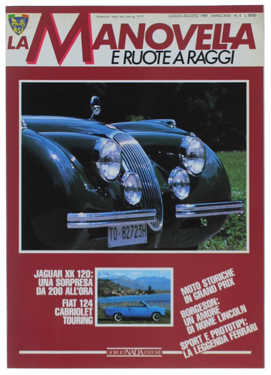 LA MANOVELLA E RUOTE A RAGGI. N° 4 - 1989.