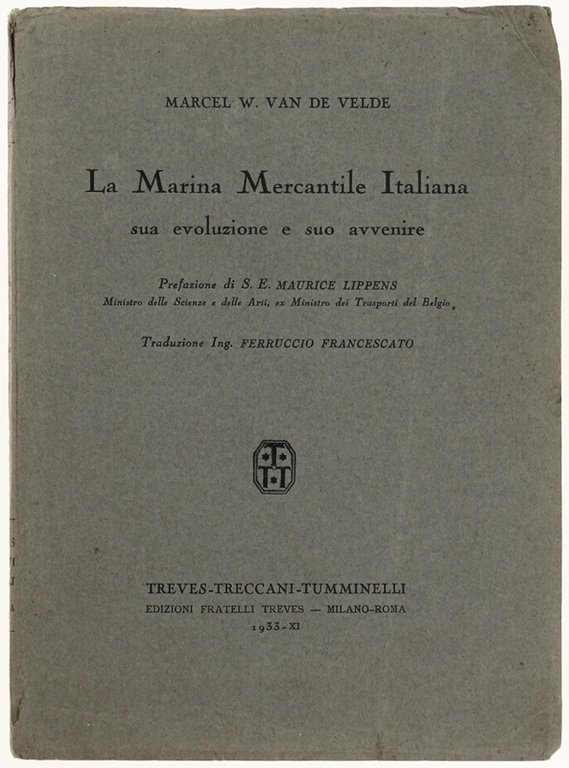 LA MARINA MERCANTILE ITALIANA sua evoluzione e suo avvenire. | Immagine Gallery 2