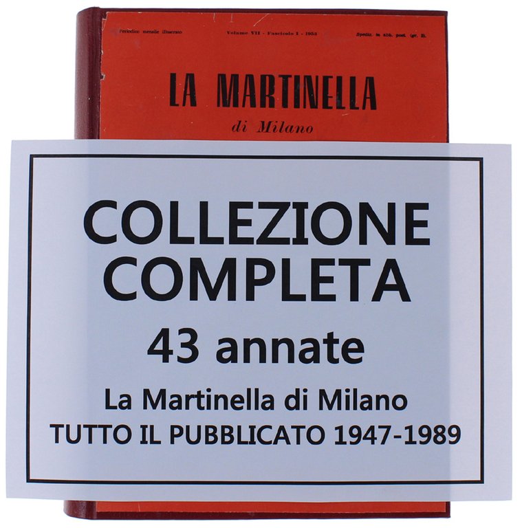 LA MARTINELLA DI MILANO - Tutto il pubblicato: 43 annate: …