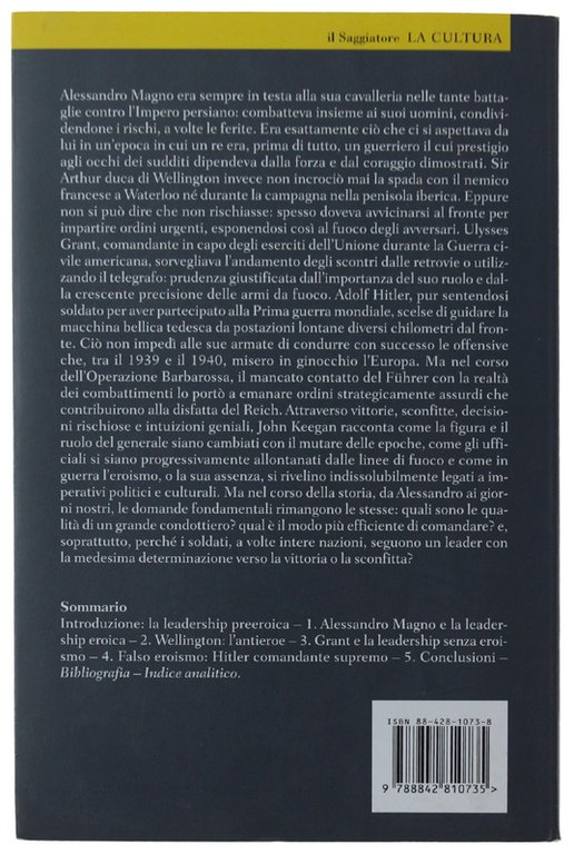 LA MASCHERA DEL COMANDO