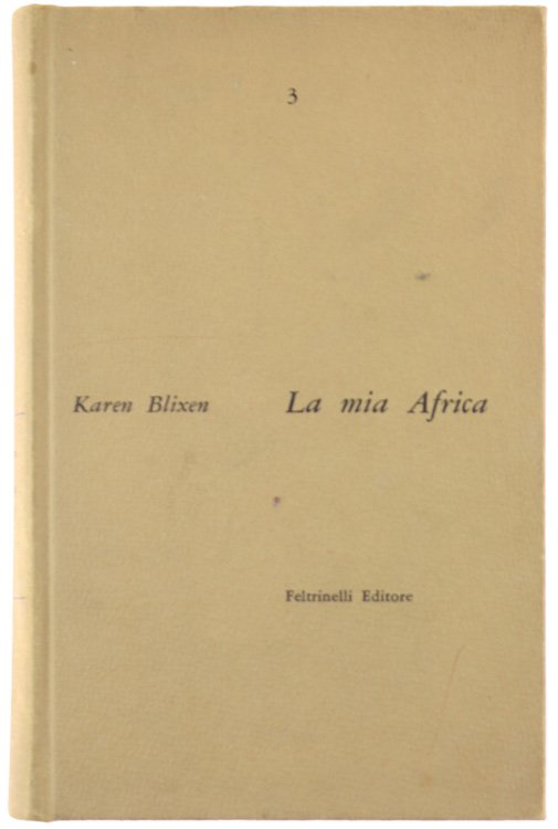 LA MIA AFRICA. Romanzo