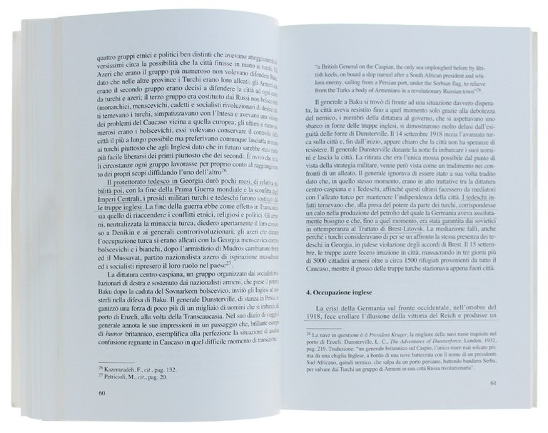 LA MISSIONE MILITARE ITALIANA IN TRANSCAUCASIA 1919-1920