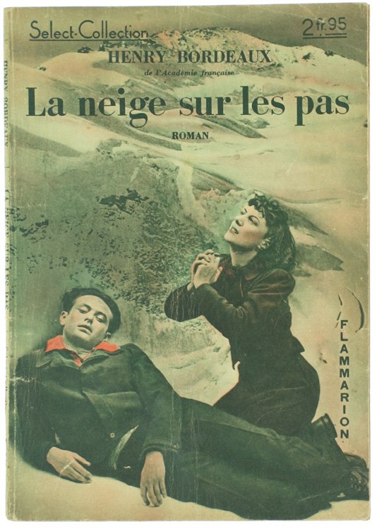LA NEIGE SUR LES PAS. Roman.