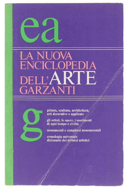 LA NUOVA ENCICLOPEDIA DELL'ARTE GARZANTI