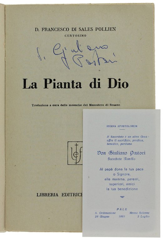 LA PIANTA DI DIO - Traduzione a cura delle monache …