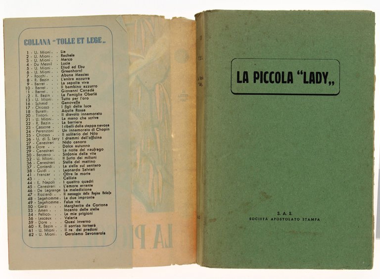LA PICCOLA LADY- Romanzo per giovinette
