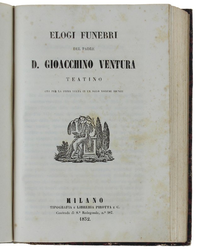 LA RAGIONE FILOSOFICA e LA RAGIONE CATTOLICA. Ragionamenti predicati a …
