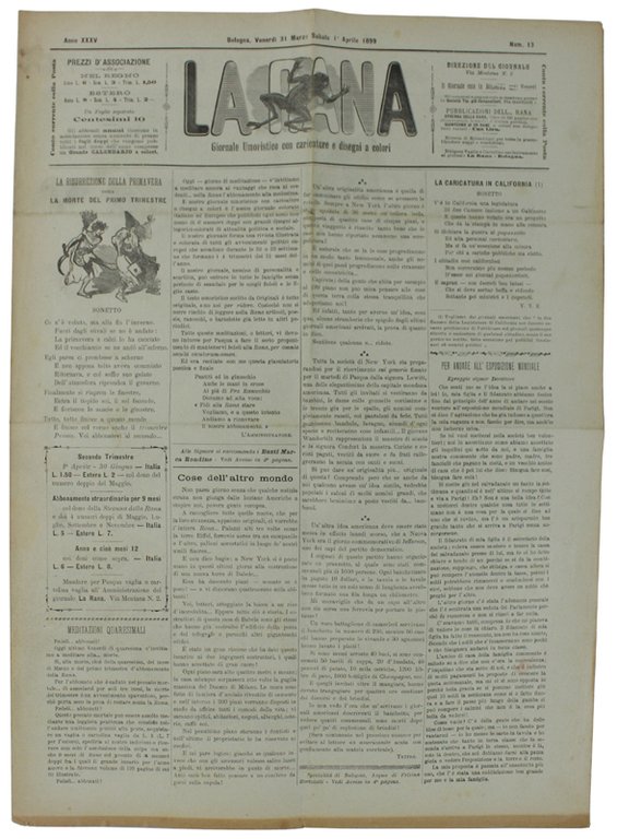 LA RANA - Giornale Umoristico con caricature e disegni a … | Immagine Gallery 5