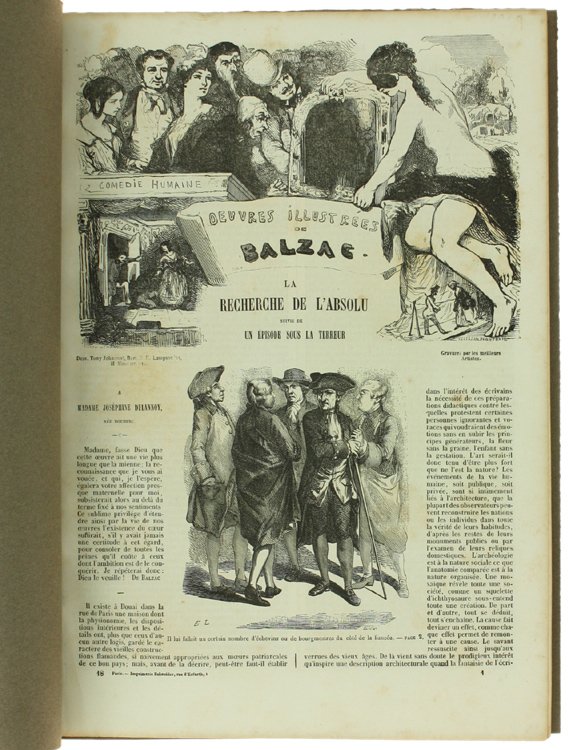 LA RECHERCHE DE L'ABSOLU suivie de UN EPISODE SOUS LA …
