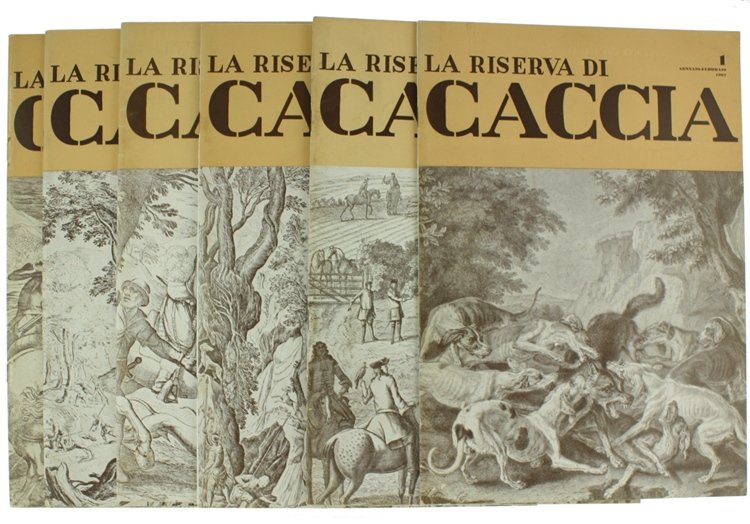 LA RISERVA DI CACCIA - Annata 1967 completa.