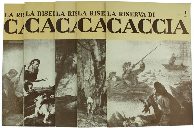 LA RISERVA DI CACCIA - Annata 1971 completa.