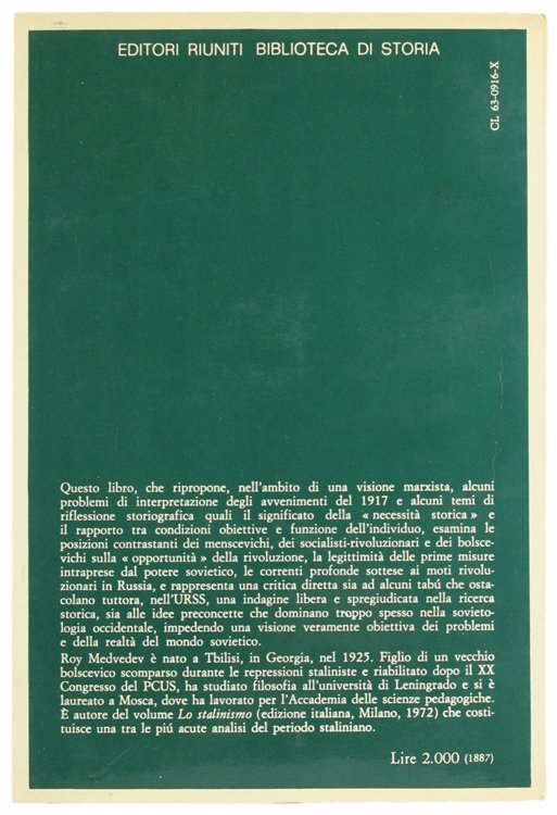 LA RIVOLUZIONE D'OTTOBRE ERA INELUTTABILE?