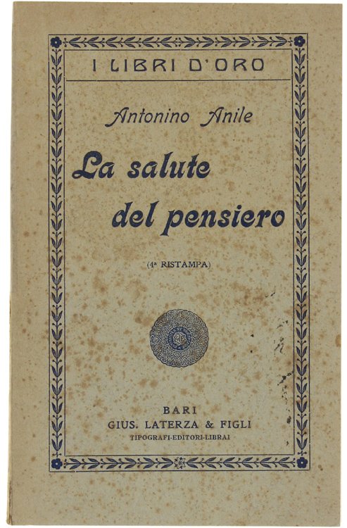 LA SALUTE DEL PENSIERO.