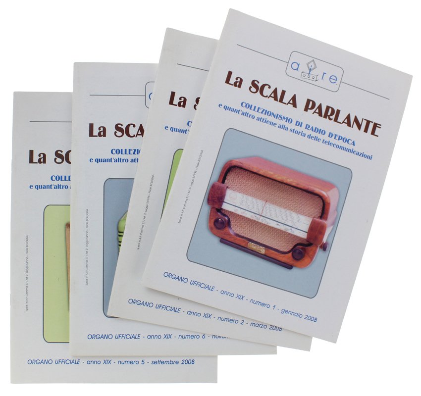 LA SCALA PARLANTE - 4 fascicoli del 2008. Numeri: 1, …