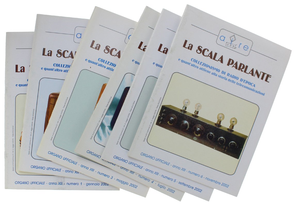 LA SCALA PARLANTE - 6 fascicoli del 2002. Numeri: 1, …