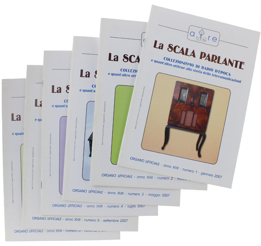 LA SCALA PARLANTE - 6 fascicoli del 2007. Numeri: 1, …
