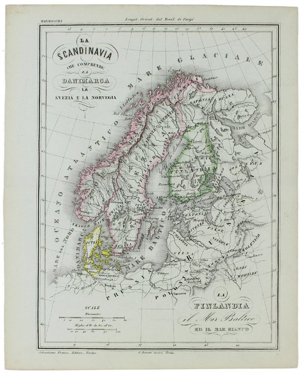 LA SCANDINAVIA che comprende la DANIMARCA LA SVEZIA E LA …