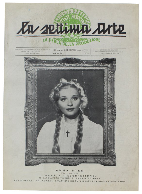 LA SETTIMA ARTE rivista Anno XIV - N. 3: 15 …