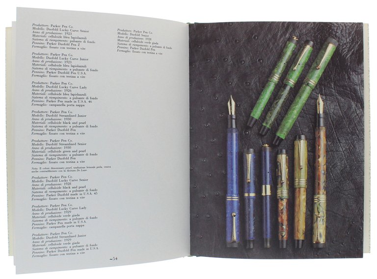 LA STILOGRAFICA AMERICANA. Dalle origini alla sfera.