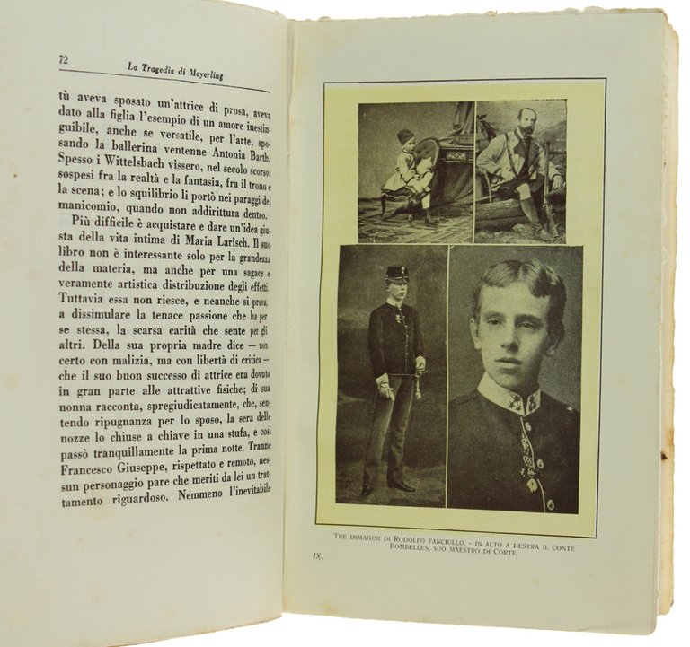 LA TRAGEDIA DI MAYERLING Storia di Rodolfo d'Austria e di …